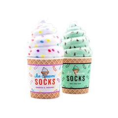 Ice Cream Socks - Hundreds & Thousands
