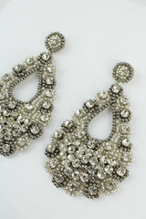 My Doris Silver Tear Drop Earrings