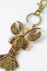 My Doris Gold Lobster Keyring
