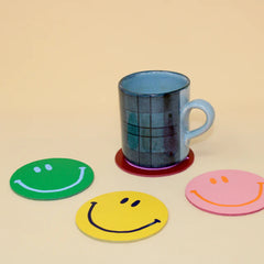 Ark Happy Face Coasters - Set of 4