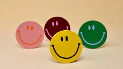 Ark Happy Face Coasters - Set of 4