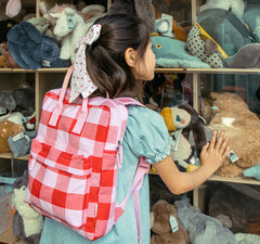 Rockahula Kids Cherry Check Rucksack