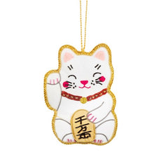 Sass & Belle Lucky Cat Zari Decoration