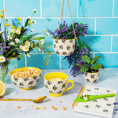 Sass & Belle Busy Bees Hanging Planter