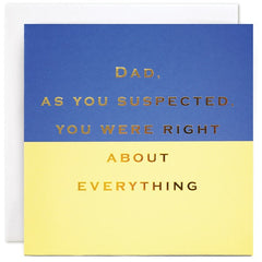 Susan O’Hanlon Dad Right About Everything