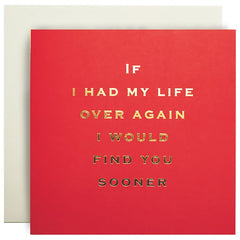 Susan O'Hanlon - If I Had My Life Over Again Card