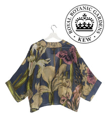 One Hundred Stars Iris Blue Kimono