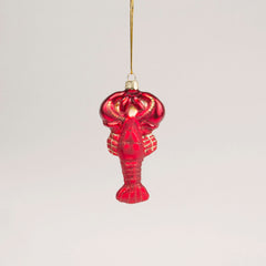 Sass & Belle Glitzy Lobster Shaped Bauble Christmas Tree Decoration