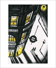 Art Angels - Last Tube Home by John Duffin