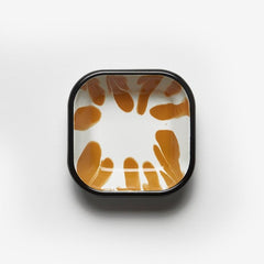 Kapka A Little Color Square Yellow Meze Plate
