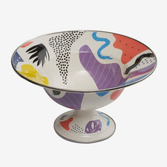 Kapka Flashback Footed Big Fruit Plate