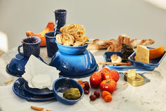 Kapka Flow Fest Blue Enamel Mug