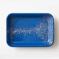Kapka Flow Fest Blue Serving Tray