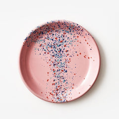 Kapka Flow Fest Pink Dessert Plate