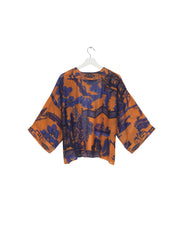 One Hundred Stars Giant Willow Orange Kimono