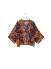 One Hundred Stars Giant Willow Orange Kimono