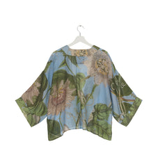 One Hundred Stars Passion Flower Sky Kimono