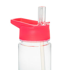 Sass & Belle Hot Pink Water Bottle With Straw & Infuser