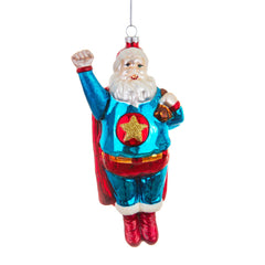 Sass & Belle Sleigh No More Super Santa Christmas Tree Decoration