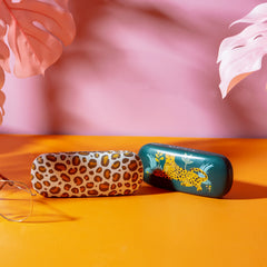 Sass & Belle Leopard Love Glasses Case