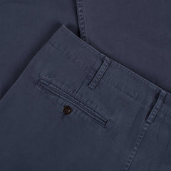 Portuguese Flannel Labura Trousers - Navy