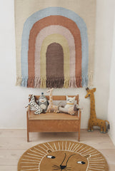 OYOY Mini Lion Rug - Caramel