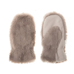 Rockahula Kids Teddy Fur Mittens Brown