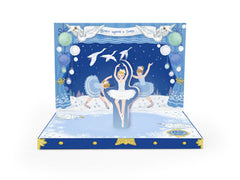Music Box Card Swan Lake
