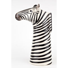 Quail Ceramics Zebra Flower Vase