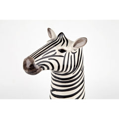 Quail Ceramics Zebra Flower Vase