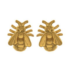 Alex Monroe Small Honey Bee Stud Earrings