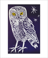 Art Angels - Little Owl by Mark Hearld