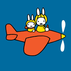 Hype Cards - Miffy Plane Square Card