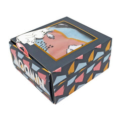 House of Disaster Moomin Abstract Printed Socks
