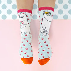 House of Disaster Moomin Bouquet Printed Socks