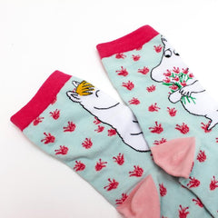 House of Disaster Moomin Bouquet Printed Socks