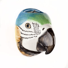 Quail Ceramics Macaw Petit Wall Vase