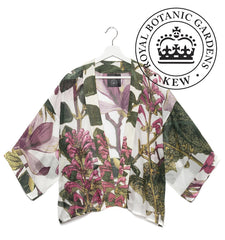 One Hundred Stars Magnolia White Kimono