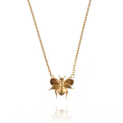 Amanda Coleman Gold Bee Necklace