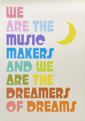 Five Dollar Shake - We Are The Music Makers Card