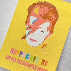 Five Dollar Shake - Happy Birthday, Let All The Children Boogie Card