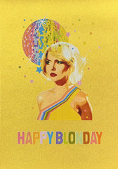 Five Dollar Shake - Happy Blonday Card
