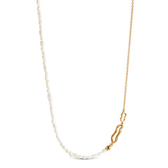 Enamel Copenhagen Necklace Juliana - Pearl