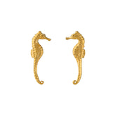 Alex Monroe Seahorse Stud Earrings