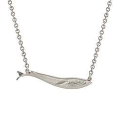 Alex Monroe Blue Whale Necklace