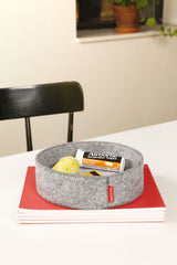 Kikkerland Felt Catch All Tray