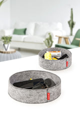 Kikkerland Felt Catch All Tray