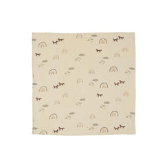 OYOY Mini Rainbow Rose Muslin Square - Set of 3
