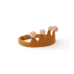 OYOY Mini Costume Princess Crown - Camel