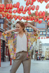 One Hundred Stars China Tree Summer Kimono